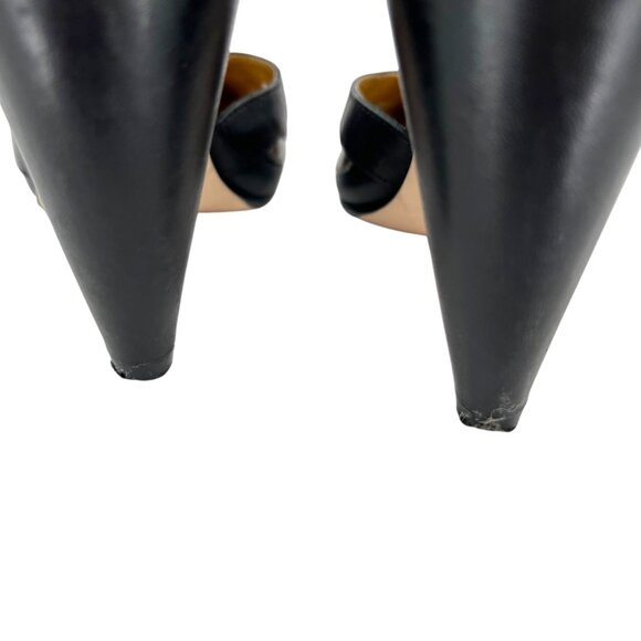 Seychelles Veronica T-Strap Spectator Pumps Size 6 Leather Black Pink Bronze - Picture 7 of 13